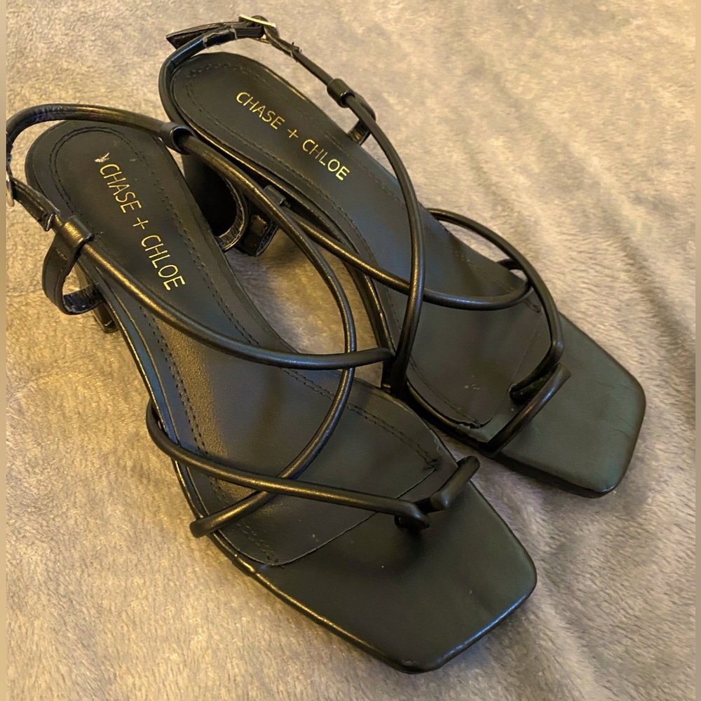 Black heels